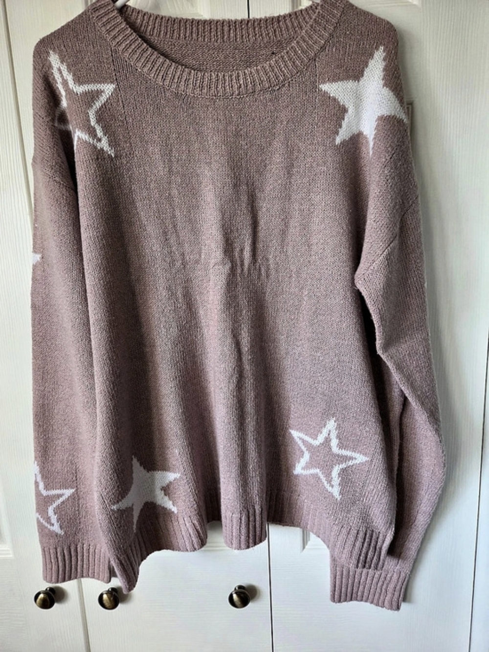 Star Sweater Size XL NWOT